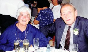 Tony and Jean Flack, later in life